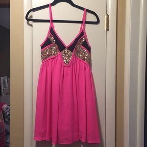 Xenia boutique pink dress